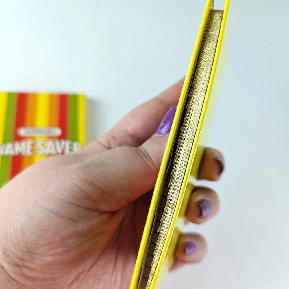 Vintage 80s Name Saver Address Book